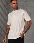 T-SHIRT PEACE BEIGE