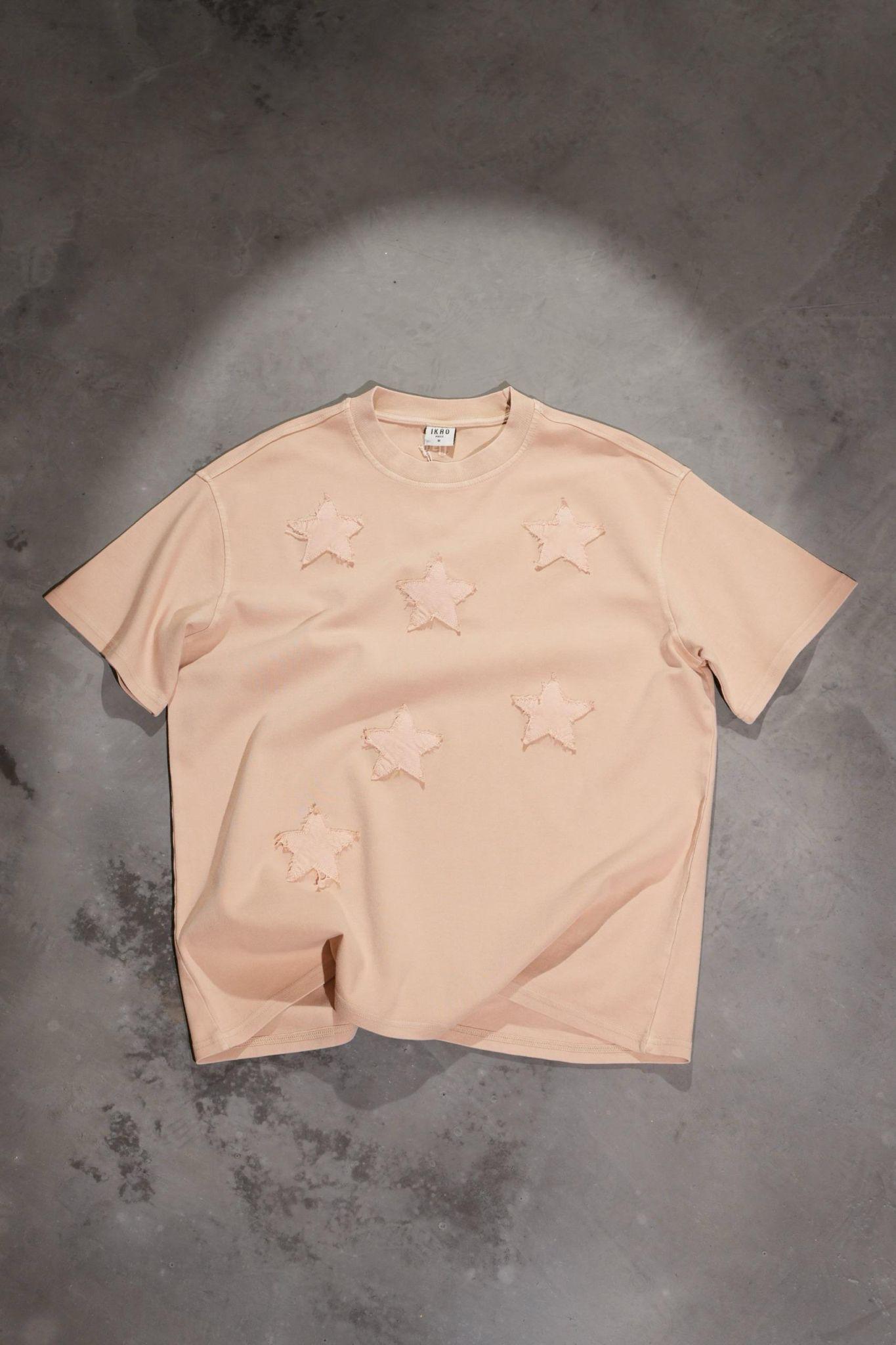 T-SHIRT STAR BEIGE