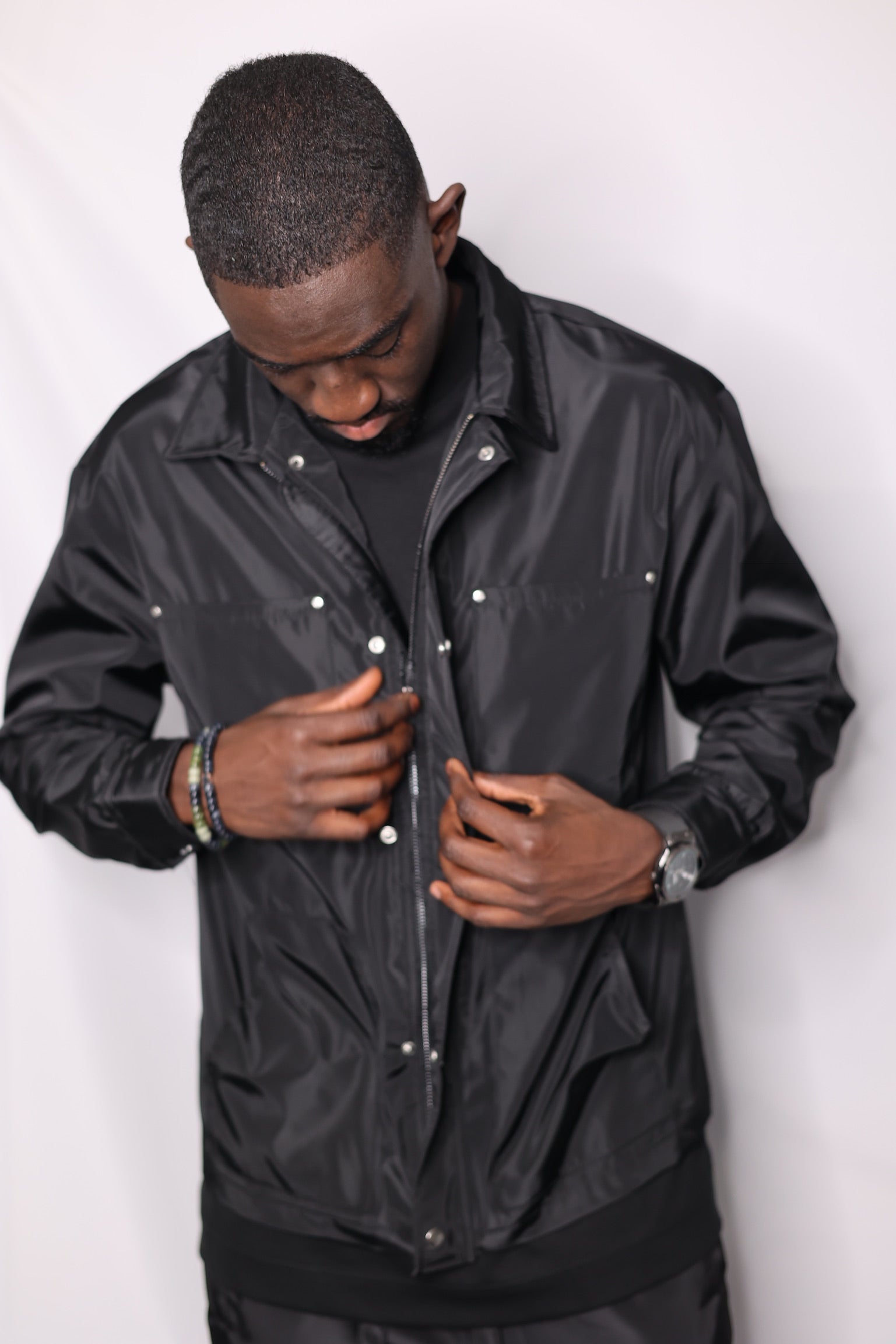 VESTE ZIPPÉE NOIR