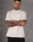 T-SHIRT PEACE BEIGE